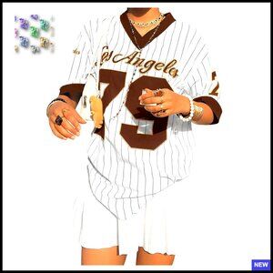 Oversized V-Neck Striped Graphic Tee Y2K Streetwear Half Sleeve T-Shirt